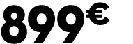 899€ 0