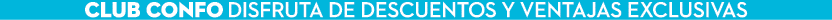 club confo disfruta de descuentos y ventajas exclusivas