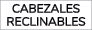 cabezales reclinables