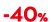  40%