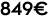 849€