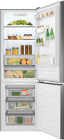 A refrigerator with a variety of food items and drinks inside. AI generated content