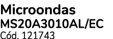 Microondas MS20A3010AL/EC C d. 121743