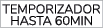 temporizador hasta 60min