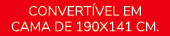 convert vel em cama de 190x141 cm.