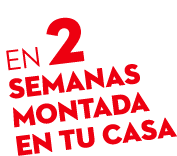 en 2 semanas montada en tu casa