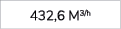 432,6 m3/h