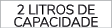 2 LITROS de CAPACIDADE