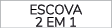 ESCOVA 2 EM 1