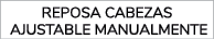 reposa cabezas ajustable manualmente
