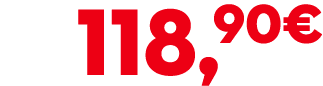118,90€