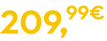 209,99€