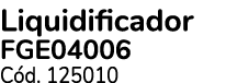 Liquidificador Fge04006 C d. 125010