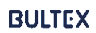 The image shows the word “BULTEX" in bold, rounded, dark blue uppercase letters on a white background. Descripci n generada con IA