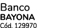 Banco BAYONA C d. 129970