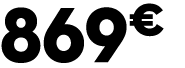 869 € 0