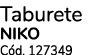Taburete NIKO C d. 127349