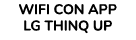 WIFI CON APP LG THINQ UP