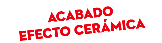 Acabado efecto cer mica