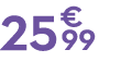 25 € 99