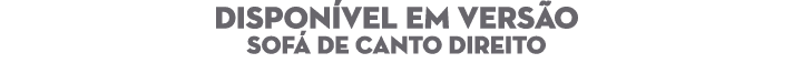 DISPON VEL EM VERS O Sof de Canto Direito 