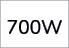 700W