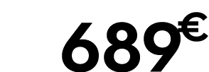 689 €