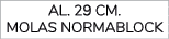 AL. 29 CM. MOLAS NORMABLOCK
