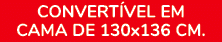 CONVERT VEL EM CAMA DE 130x136 CM.