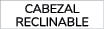 cabezal reclinable