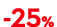  25%