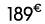 189€ 00
