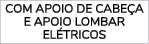 Com apoio de cabe a e apoio lombar El tricos