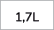1,7L