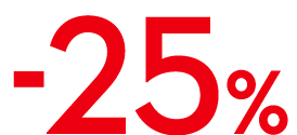 25% 