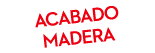 Acabado Madera