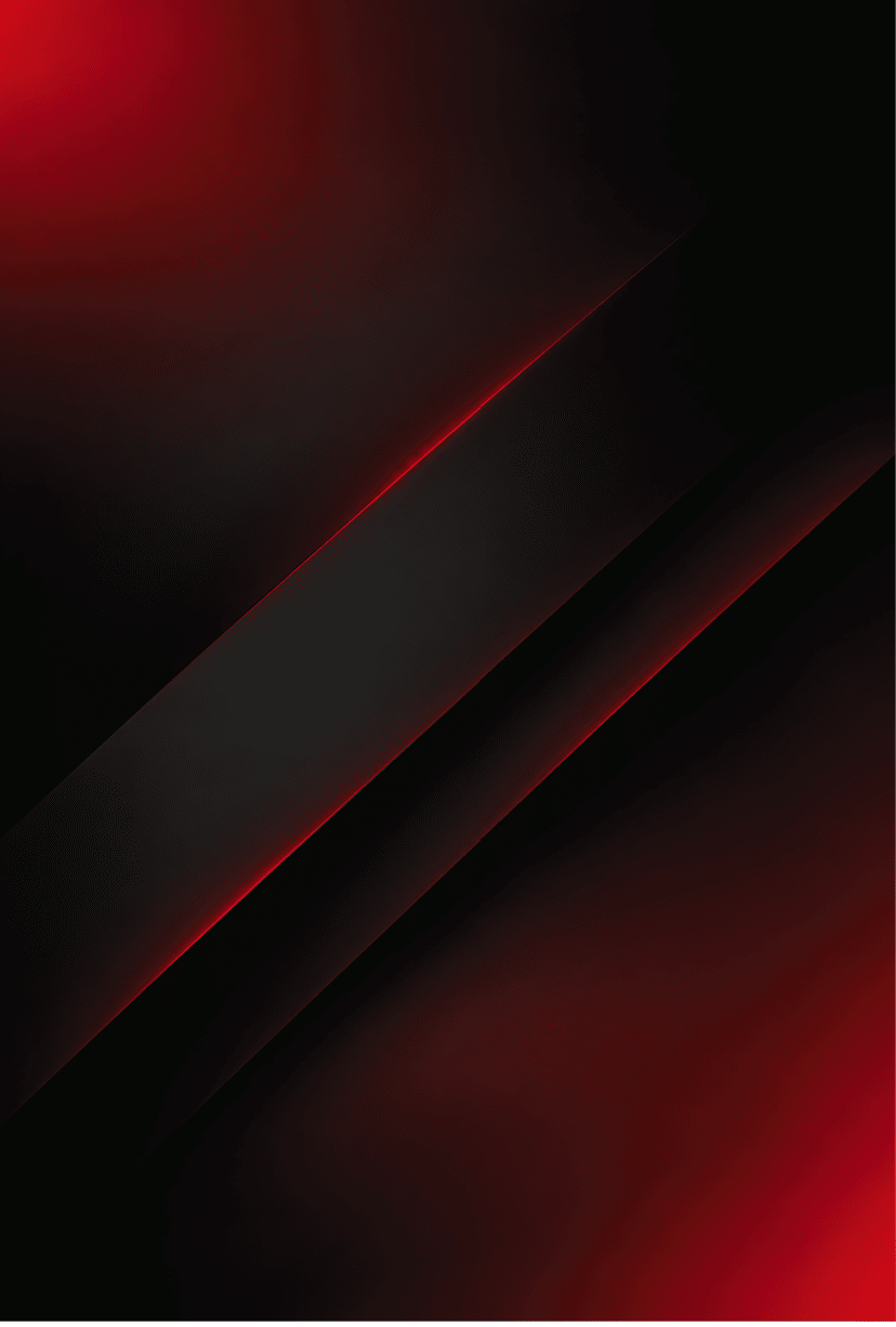 Fondo abstracto con tonos oscuros y l neas diagonales iluminadas en rojo. Descripci n generada con IA