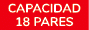 CAPACIDAD 18 PARES
