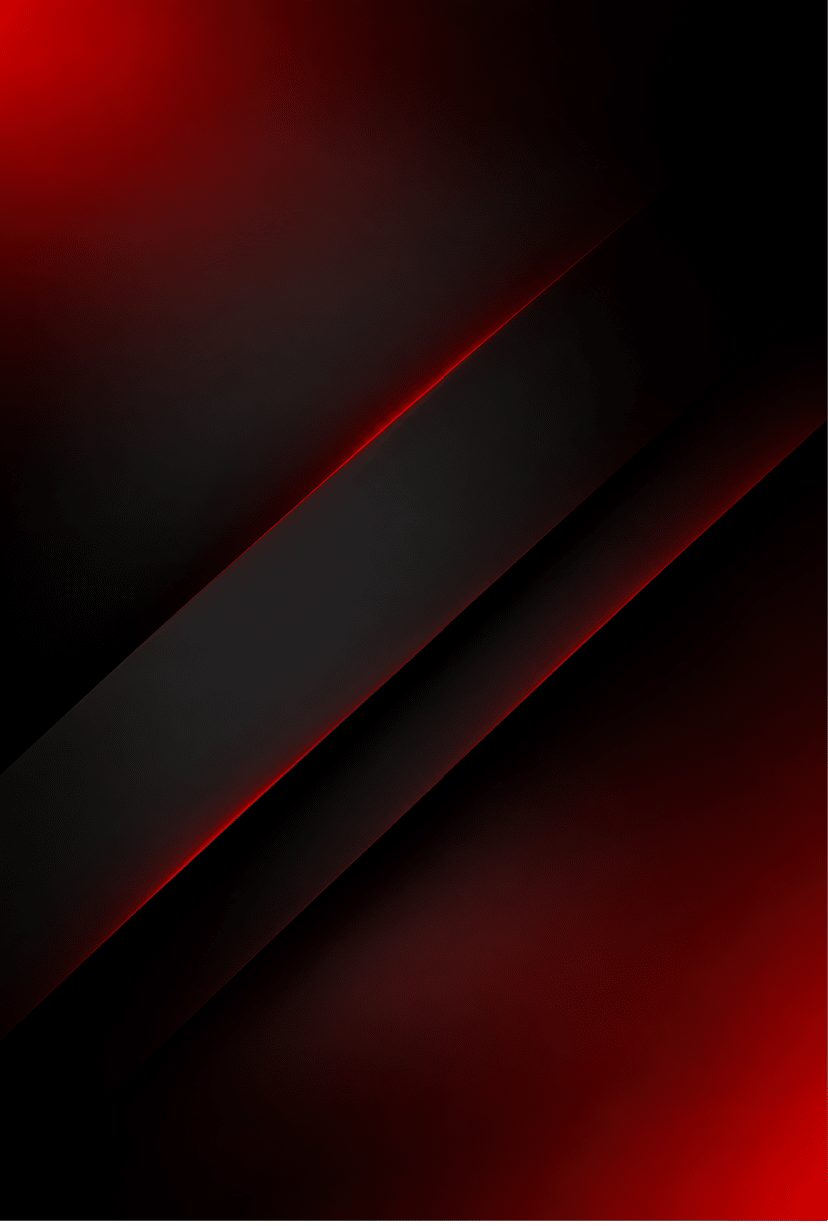 Fondo abstracto con tonos oscuros y l neas diagonales iluminadas en rojo. Descripci n generada con IA