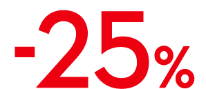  25% 