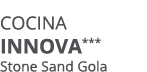 Cocina INNOVa*** Stone Sand Gola