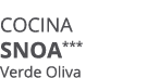 Cocina snoa*** Verde Oliva 
