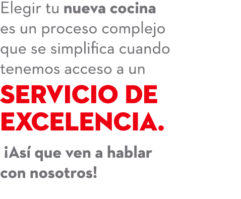 Elegir tu nueva cocina es un proceso complejo que se simplifica cuando tenemos acceso a un servicio de excelencia. ¡A...