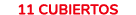 11 CUBIERTOS