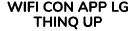 WIFI CON APP LG THINQ UP