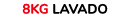 8kg lavado