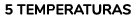 5 temperaturas