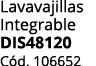 Lavavajillas Integrable DIS48120 C d. 106652