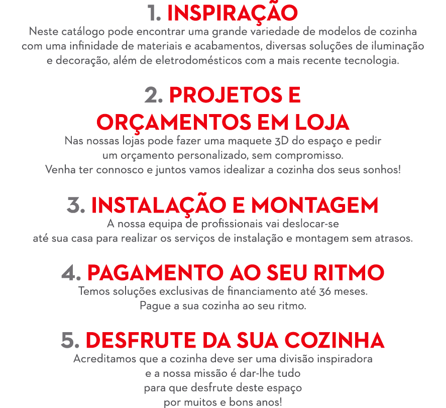 1. Inspira o Neste cat logo pode encontrar uma grande variedade de modelos de cozinha com uma infinidade de materiai...