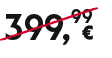 399,99￼
